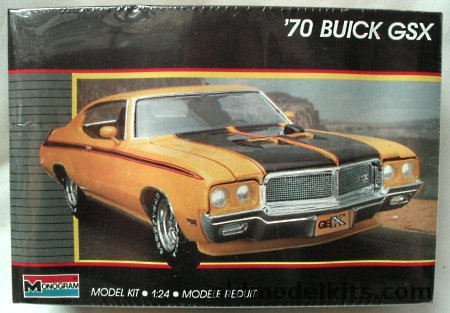 Monogram 1/24 1970 Buick GSX Muscle Car, 2793 plastic model kit